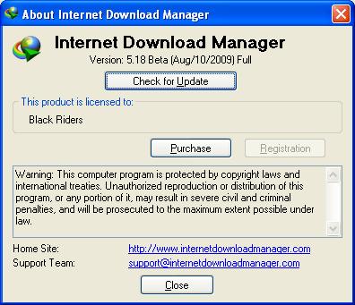   ::Internet Download Manager 5.18 Beta