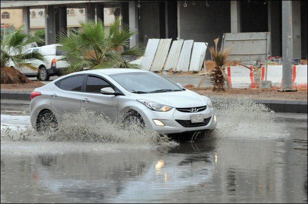 صور اجواء الرياض بعد هطول الامطار اليوم الخميس