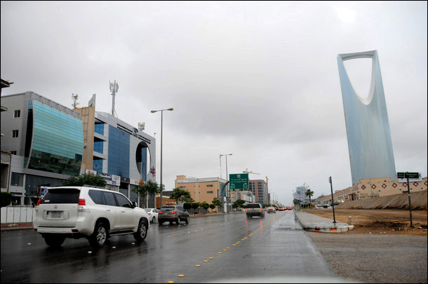 صور اجواء الرياض بعد هطول الامطار اليوم الخميس