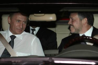 بوتين يلتقي العاهل الاردني بموسكو لبحث الوضع سورية