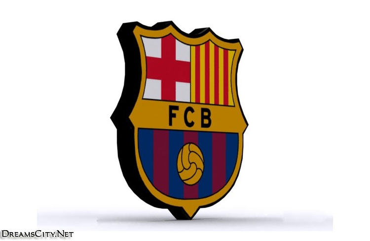 Barcelona logo 3d02