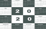 تقويم 2020 - calendar 2020