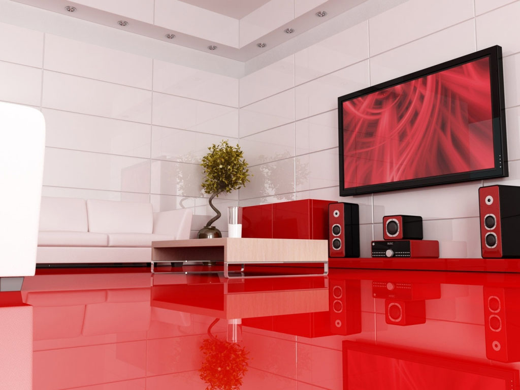 House decoration in red ‫(30519183)‬ ‫‬