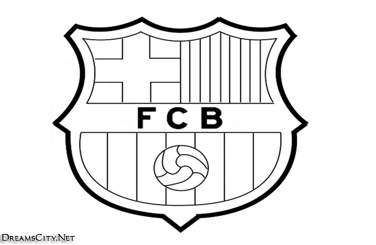 barcelona logo black and white02