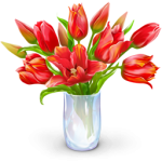 flowers icon red ‫(29601675)‬ ‫‬