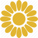 flowers icon yellow ‫(1)‬ ‫‬