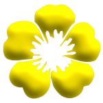 flowers icon yellow ‫(2)‬ ‫‬
